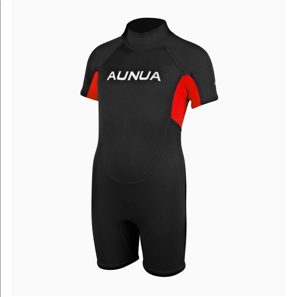Aunua 3mm Kids Shorty Wetsuit For Youth - Picture 1 of 13